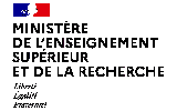 Logo Ministère de l'Enseignement Supérieur et de la Recherche